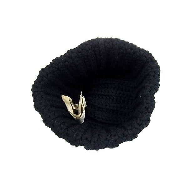 Gucci Wool Beanie Knit Hat S Black — view 3