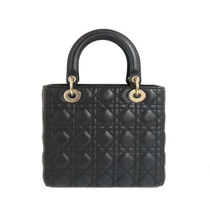 Christian Dior Lady Dior Medium Canaage 2WAY Hand Shoulder - M0565onge