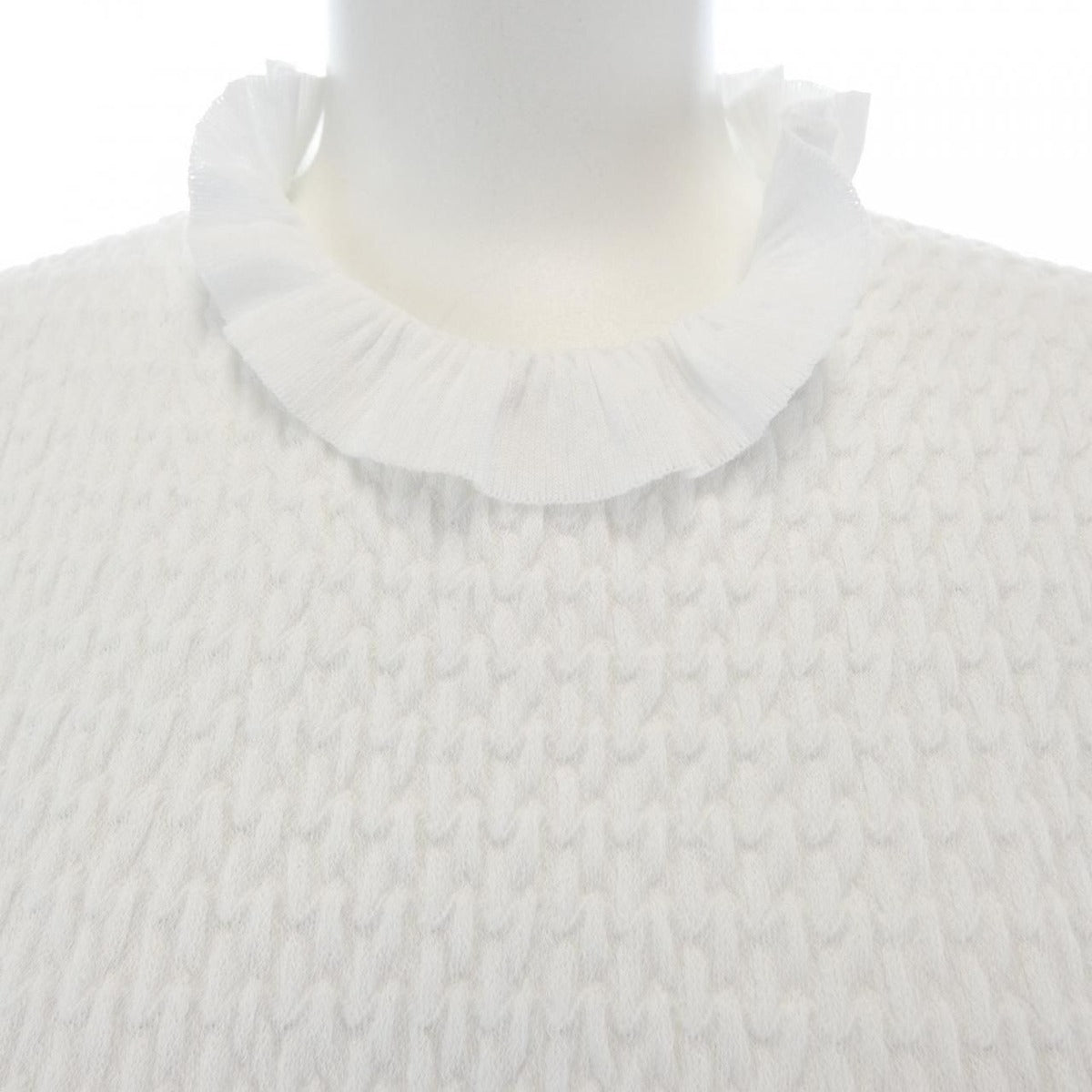 Chanel Knit Top White 34 Translucency — view 7