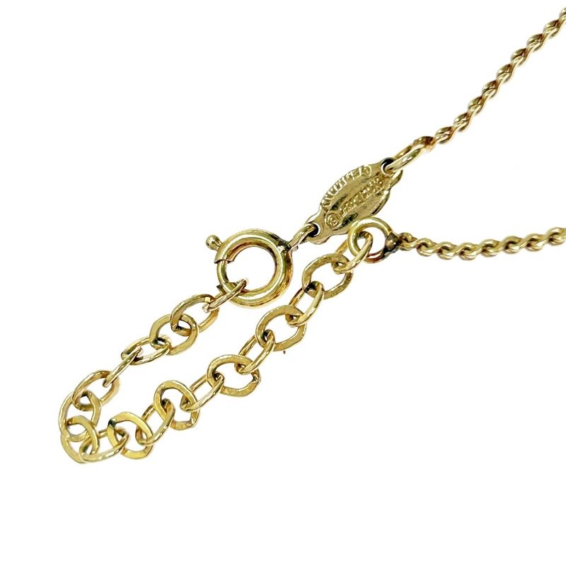 Christian Dior GP CD Logo Necklace Women's Gold 376338 Necklace