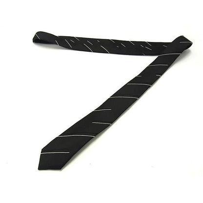 Saint Laurent Necktie Business Gentleman Black Ft1793