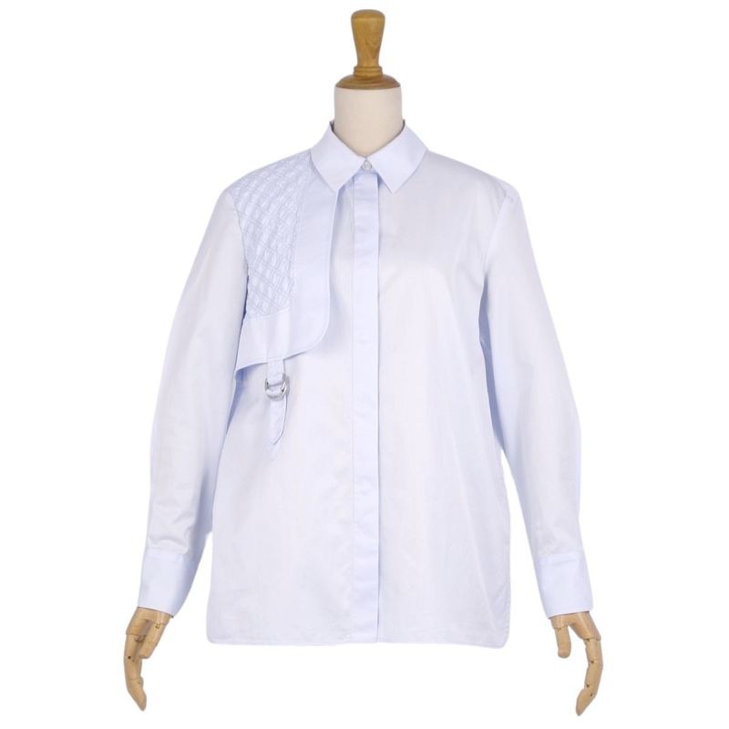 Hermes Shirt Blouse Long Sleeves Cotton — view 2