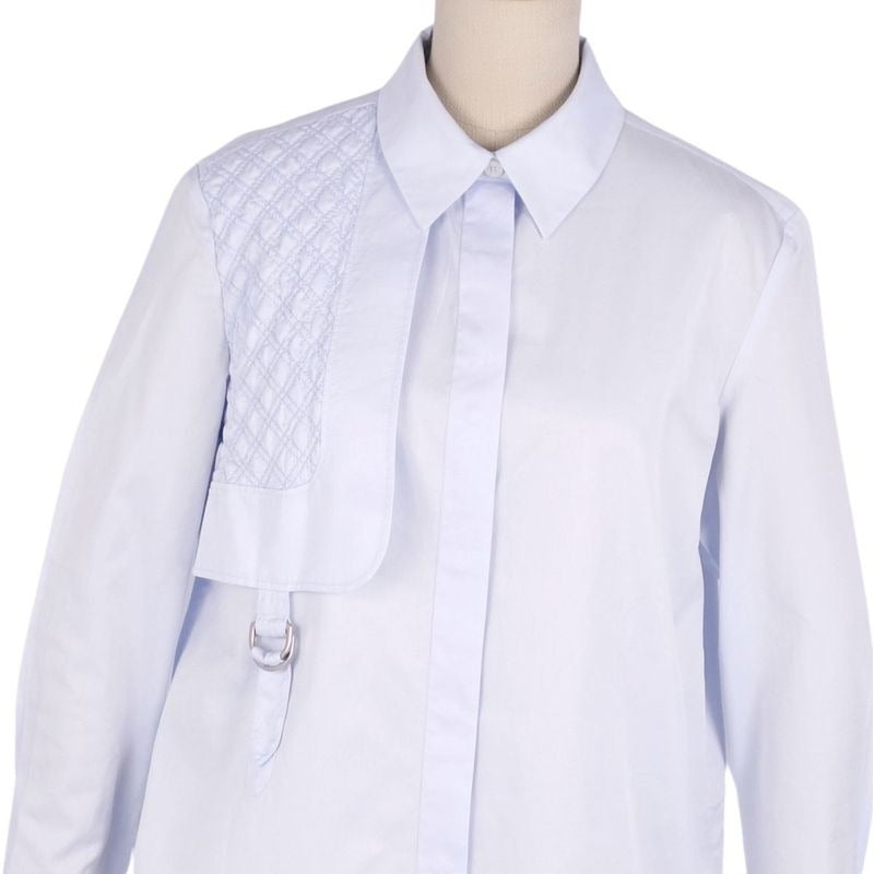 Hermes Shirt Blouse Long Sleeves Cotton — view 3
