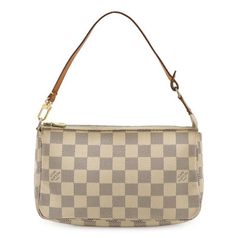 Louis Vuitton Damier Azur Pochette Accessory Pouch Party Bag