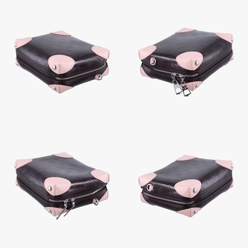 Louis Vuitton Miroir Venice Amarante X Rose Ballerine Leather X Vernis M96051pl0