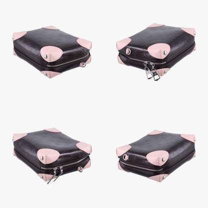 Louis Vuitton Miroir Venice Amarante X Rose Ballerine Leather X Vernis M96051pl0