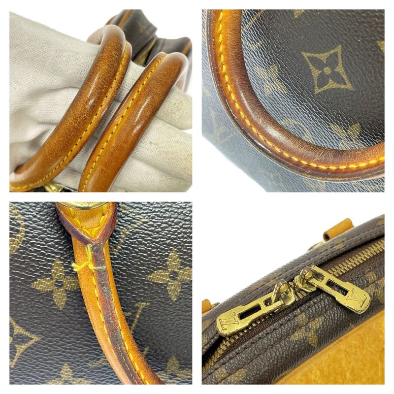 Louis Vuitton M42228 Monogram PVC Trouville Handbag Brown 326311 Handbag