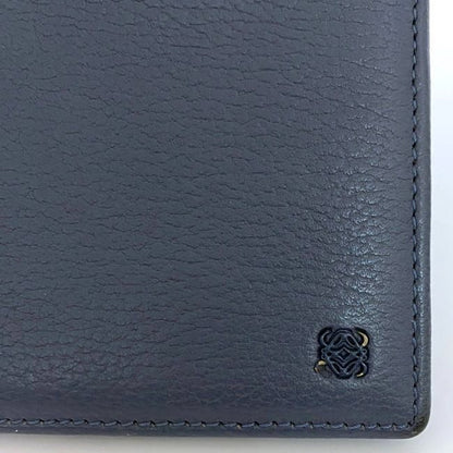 Loewe Folding Long Wallet Ec21115 Light Navy Anagram Wallet