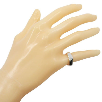 Gucci Bamboo Ring Silver 925 Size 6.5 Ladies 4.3g Ring