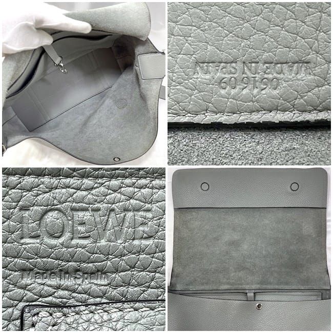 Loewe Shoulder Bag Military Messenger Bag Gray 316