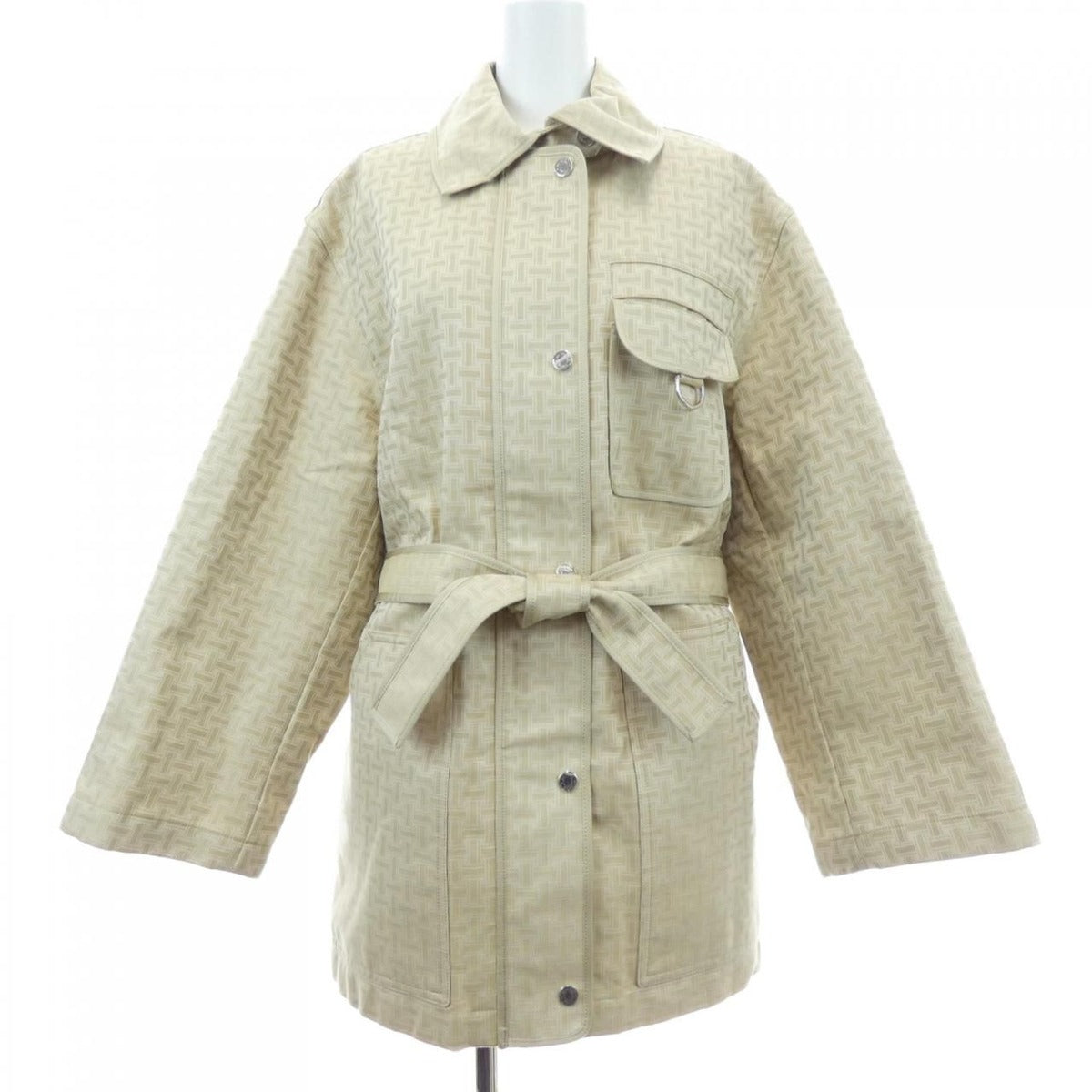 Hermes Mosaique Jacket Beige 36