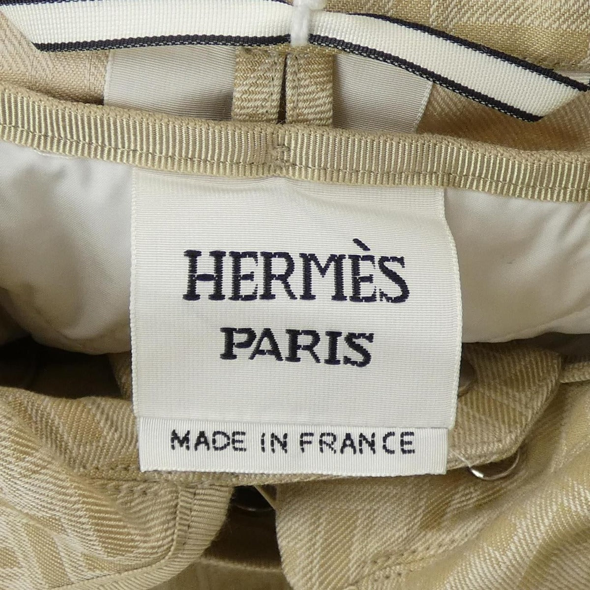 Hermes Mosaique Jacket Beige 36 — view 5