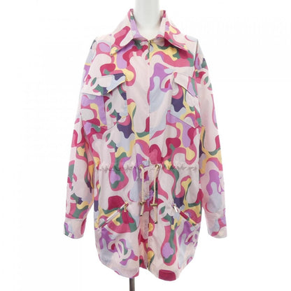 Chanel Jacket Silk Green