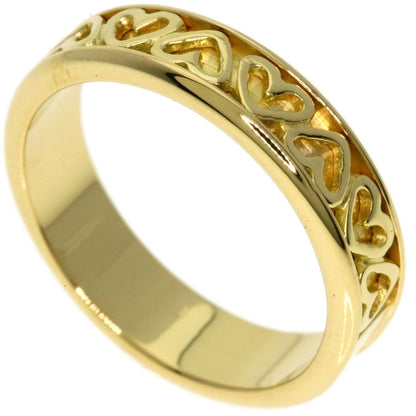 Tiffany & Co Cutout Heart Ring 18k Yellow Gold