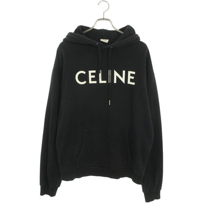 Celine 2 Q Classic Logo Loose Pullover Hoodie XL