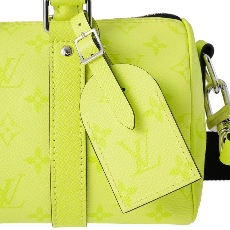 Louis Vuitton Shoulder Bag Keepall Bandouliere 25 Lemon Yellow