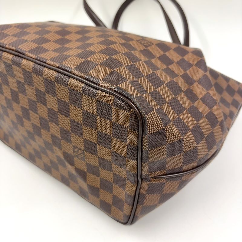 Louis Vuitton Westminster GM Damier Ebene Damier Ebene Leather × PVC Brown Tote