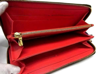 Louis Vuitton M61364 Monogram Zippy Wallet Totem Round Zipper Long Wallet