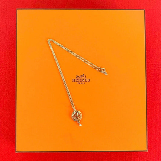 Hermes Chaine D'ancre Pascuff Diamond 18K Pink Gold