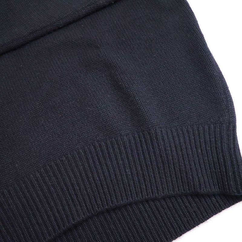 Celine by Phoebe Philo Shoulder Button Cashmere Turtleneck Knit Sweater 2 3am6