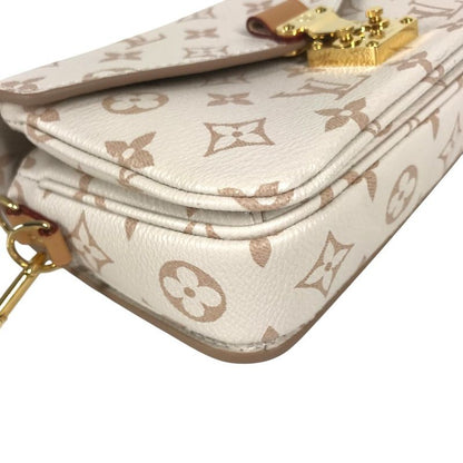 Louis Vuitton Shoulder Bag Pochette Metis EW M46914 Beige