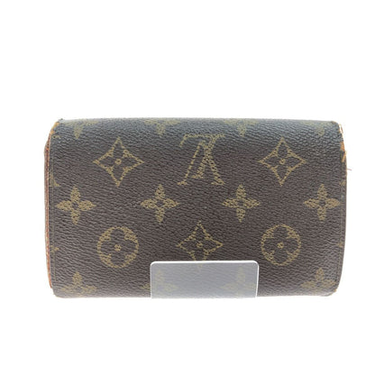 Louis Vuitton Women's Bifold Wallet Monogram Porte Monet Bier Tresor M61730