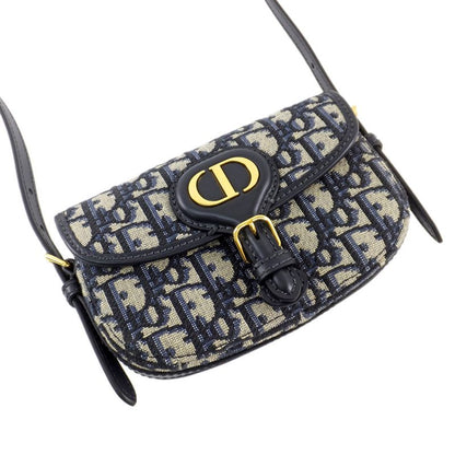 Dior Bobby Oblique Peacock Mini Shoulder Bag Gold Hardware CD Logo