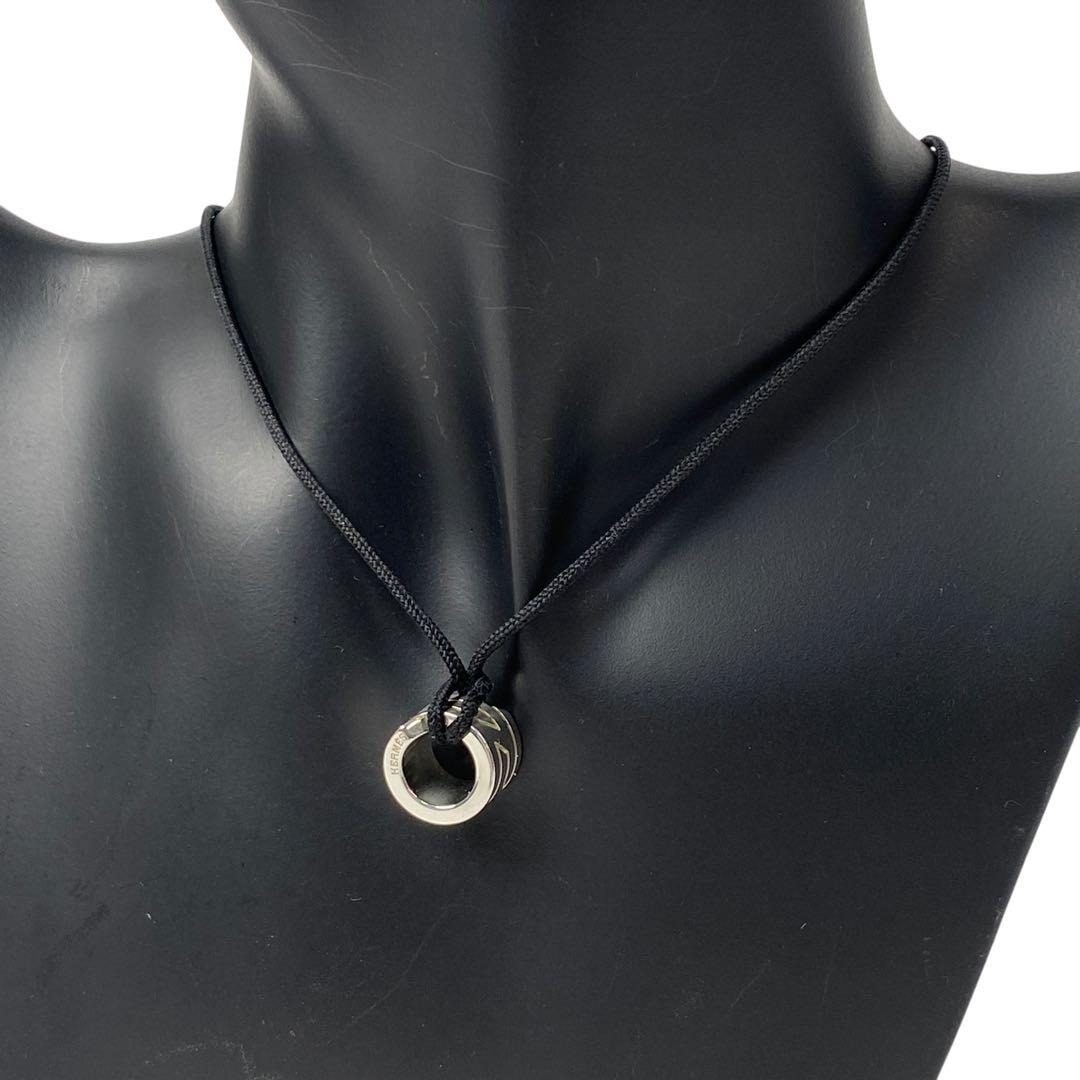 Hermes Italic Pendant Necklace