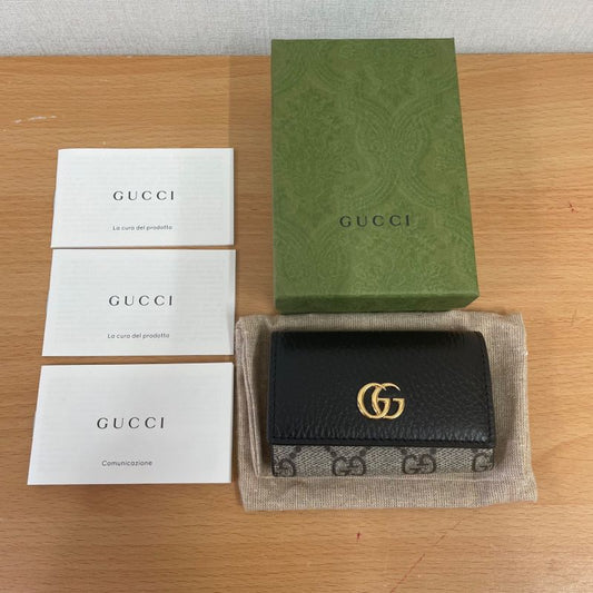 Gucci 456118 Petit Marmont Dollar Calf Double G A25-1832