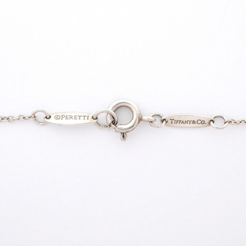 Tiffany & Co Necklace Open Heart Silver 925 Ladies