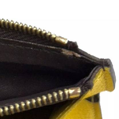 Louis Vuitton Long Wallet Portefeuille Emily Monogram Yellow M60698 61fa064