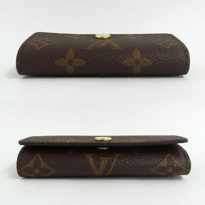 Louis Vuitton Key Case Multicles 4 M69517 Monogram Brown Gold Hardware