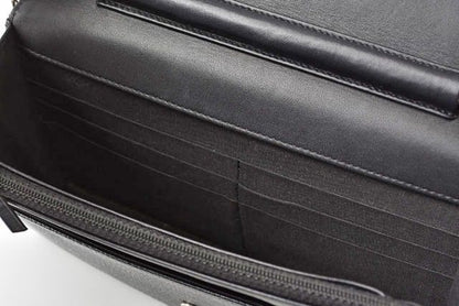 Chanel Chain Wallet Shoulder Bag Long Wallet Caviar Skin Black