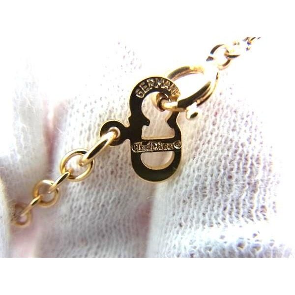Dior Vintage Necklace Pendant Gold — view 4
