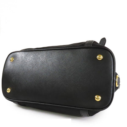 Prada Black Tessuto Saffiano 2-Way Shoulder Bag — view 3