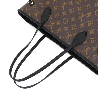 Louis Vuitton Monogram Neverfull Inside Out MM Tote Bag Noir Black M11946 RFID