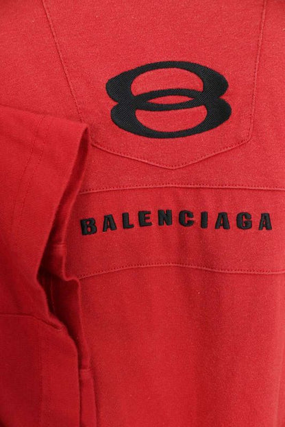 Balenciaga 792354 Tpvg9 Logo Biker T-shirt Men 3