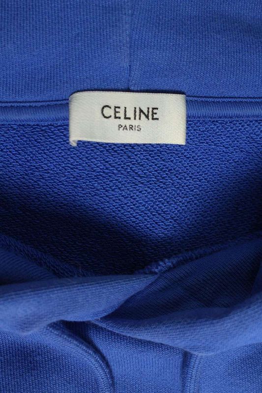 Celine 2y499052h Hood Logo Oversize Pullover Hoodie Men's L