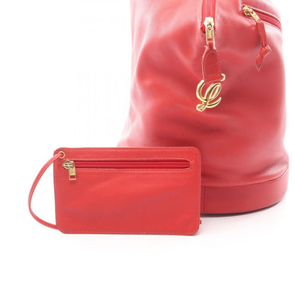 Loewe Backpack Anton Red Leather — view 5