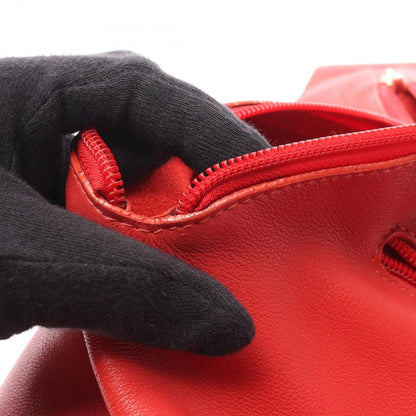 Loewe Backpack Anton Red Leather — view 9