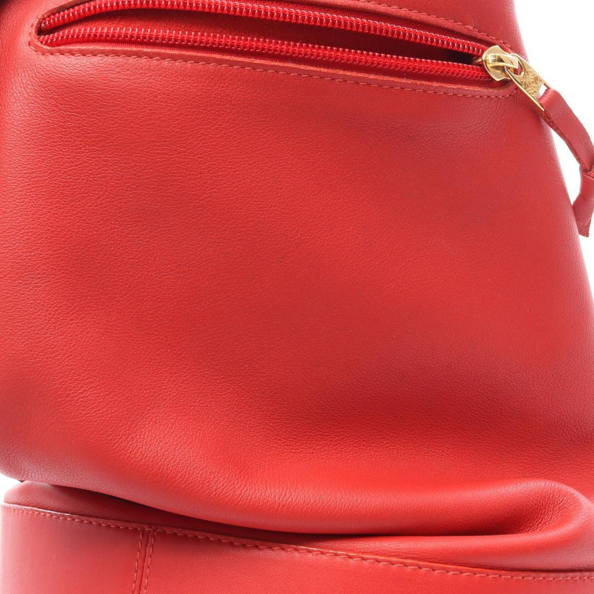 Loewe Backpack Anton Red Leather — view 10