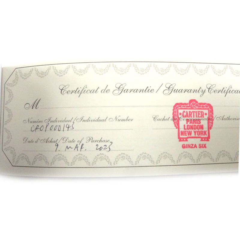 Cartier Santos De Cartier Love Twist Ballpoint Pen Bordeaux Gold With Box And