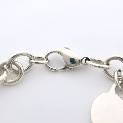 Tiffany & Co Return To Tiffany & Co Heart 925 Silver Ladies 29.8g Bracelet