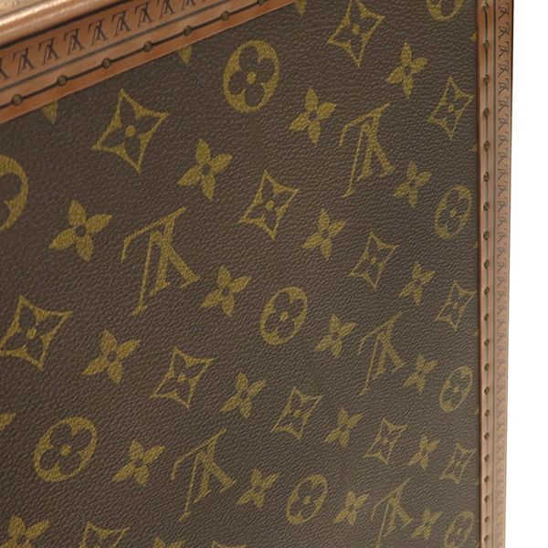 Louis Vuitton Trunk Bisten 55 Monogram Canvas Monogram Gold Hardware Brown