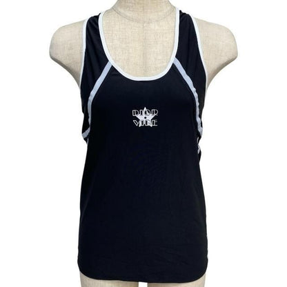 Christian Dior Tank Top Sleeveless Shirt Black
