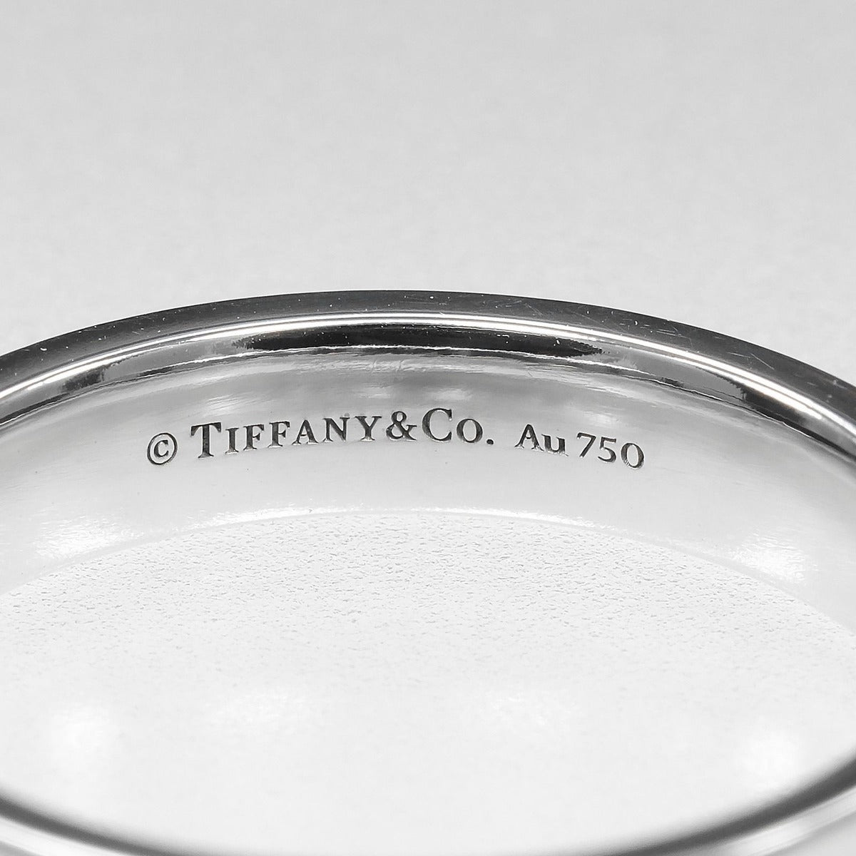 Tiffany & Co T Narrow Gold Ring — view 5