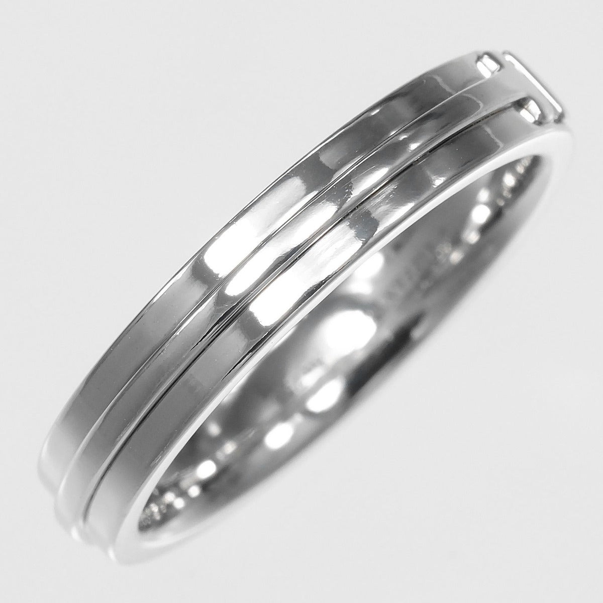 Tiffany & Co T Narrow Gold Ring — view 7