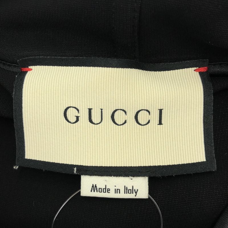 Gucci 18aw Sherry Line Jersey Hooded Dress 470320 X5s35 Black XS