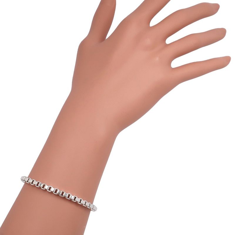 Tiffany & Co Venetian 925 Silver Ladies 14.1g Bracelet