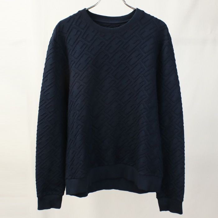 Fendi Jersey Sweatshirt Embossed Knit